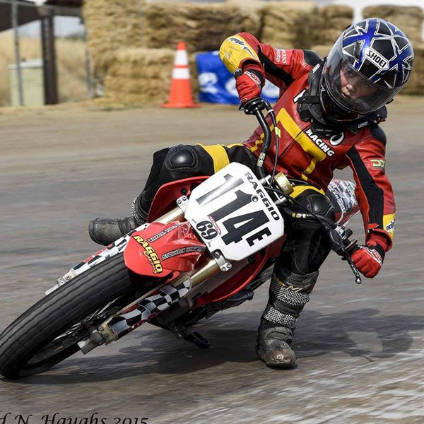 Flat hotsell track leathers